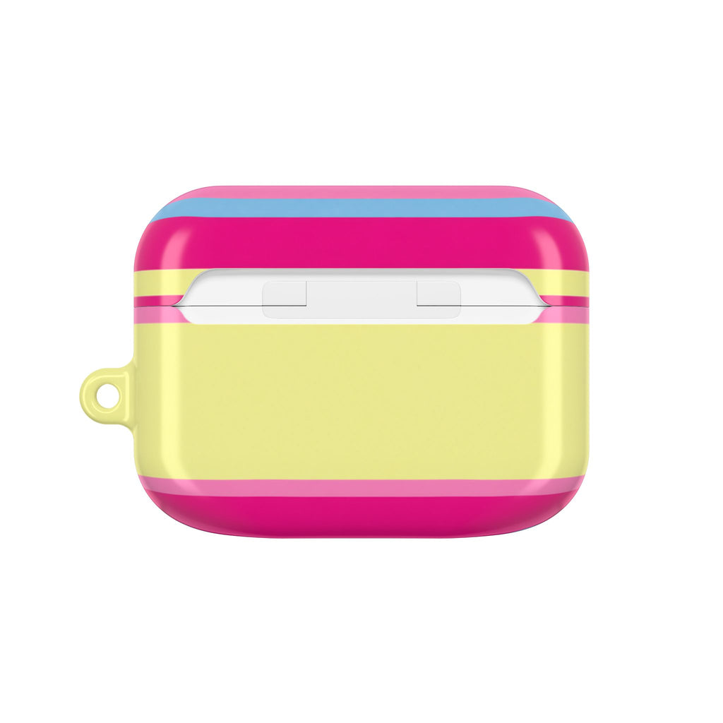 Lemonberry Stripe AirPods Case