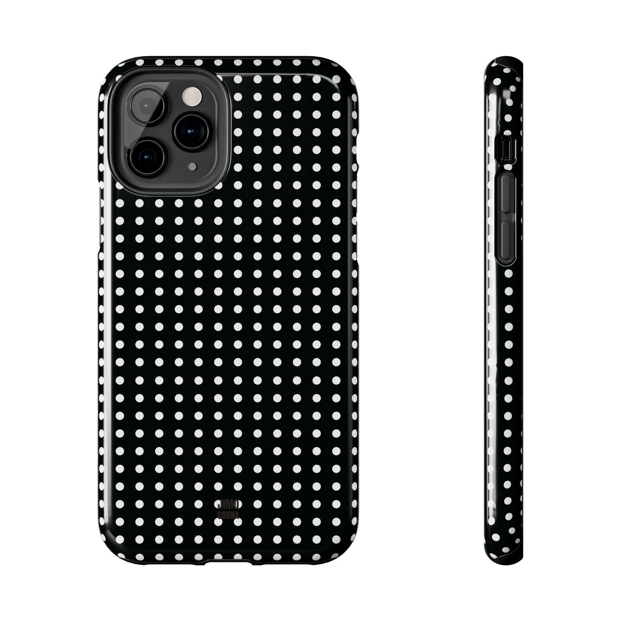 Black Polka Dot