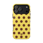 Big Polka Dot | Yellow and Brown