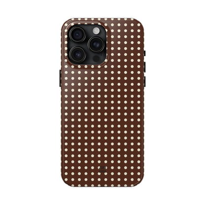 Brown Polka Dot