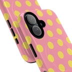 Big Polka Dot | Pink and Yellow