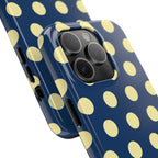 Big Polka Dot | Blue and Cream