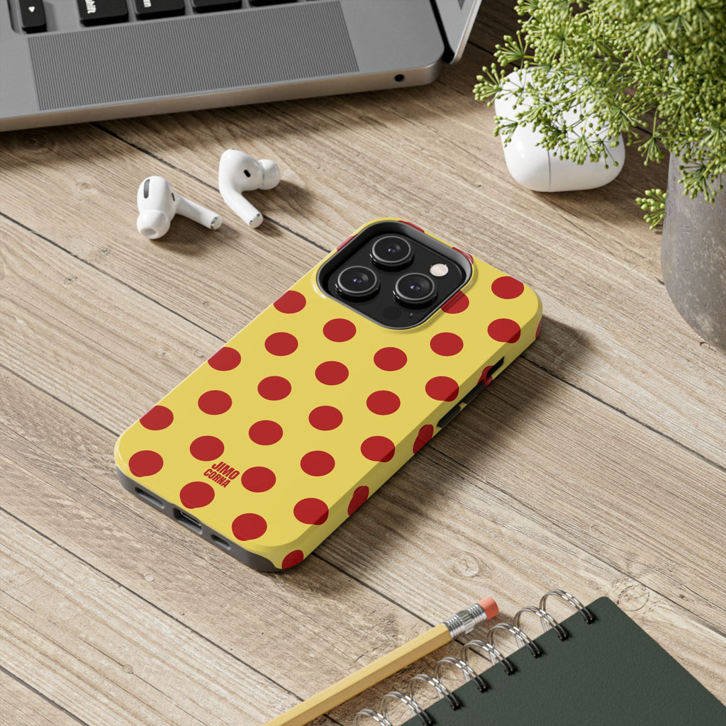 Big Polka Dot | Yellow and Red