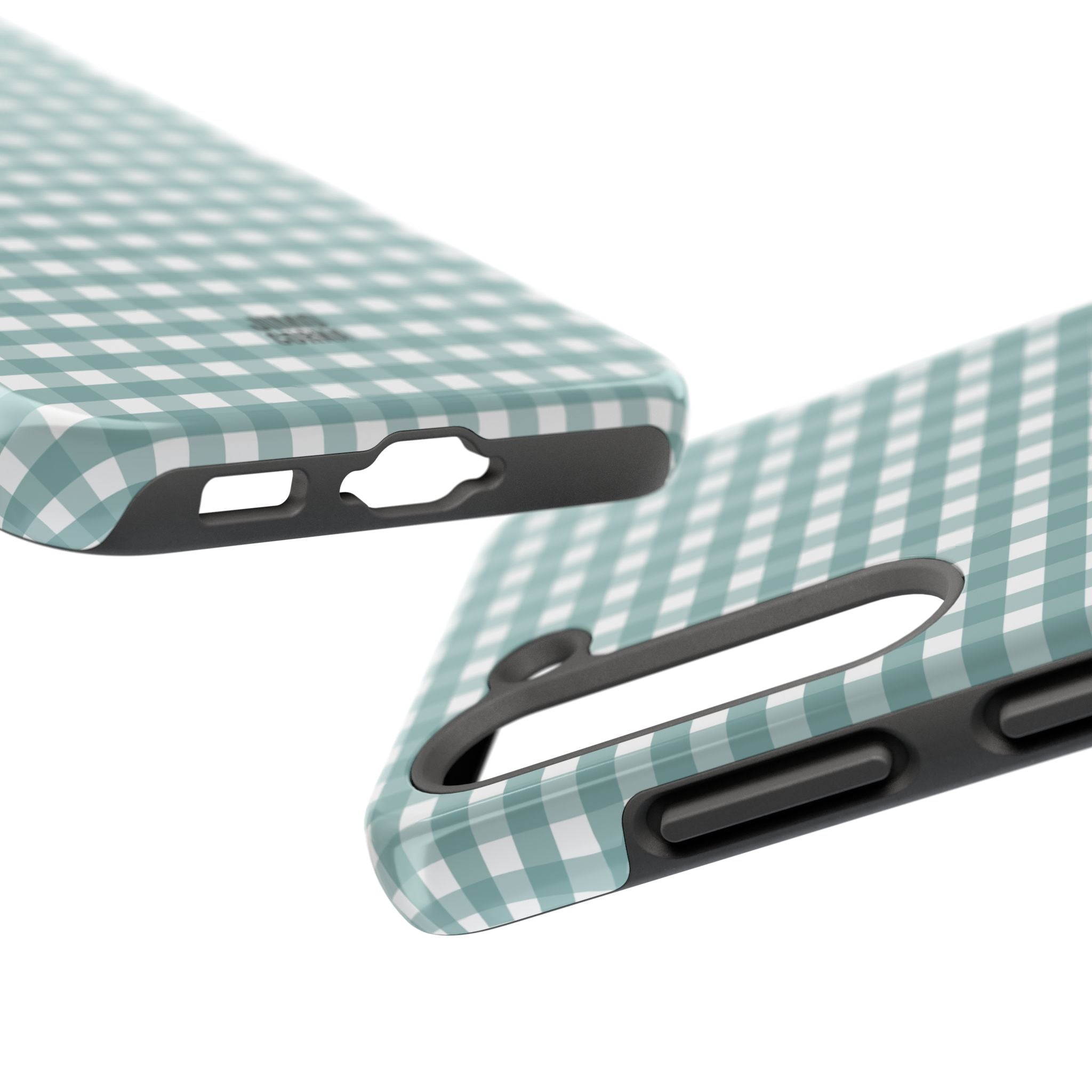Farm Gingham Samsung Galaxy Case | Blue