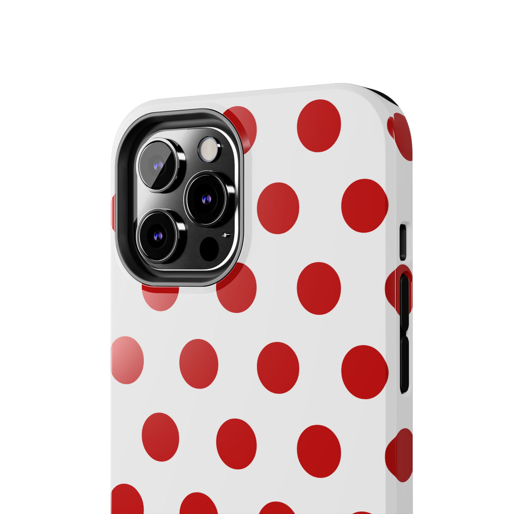 Big Polka Dot | White and Red