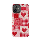 Patchwork Heart iPhone Case
