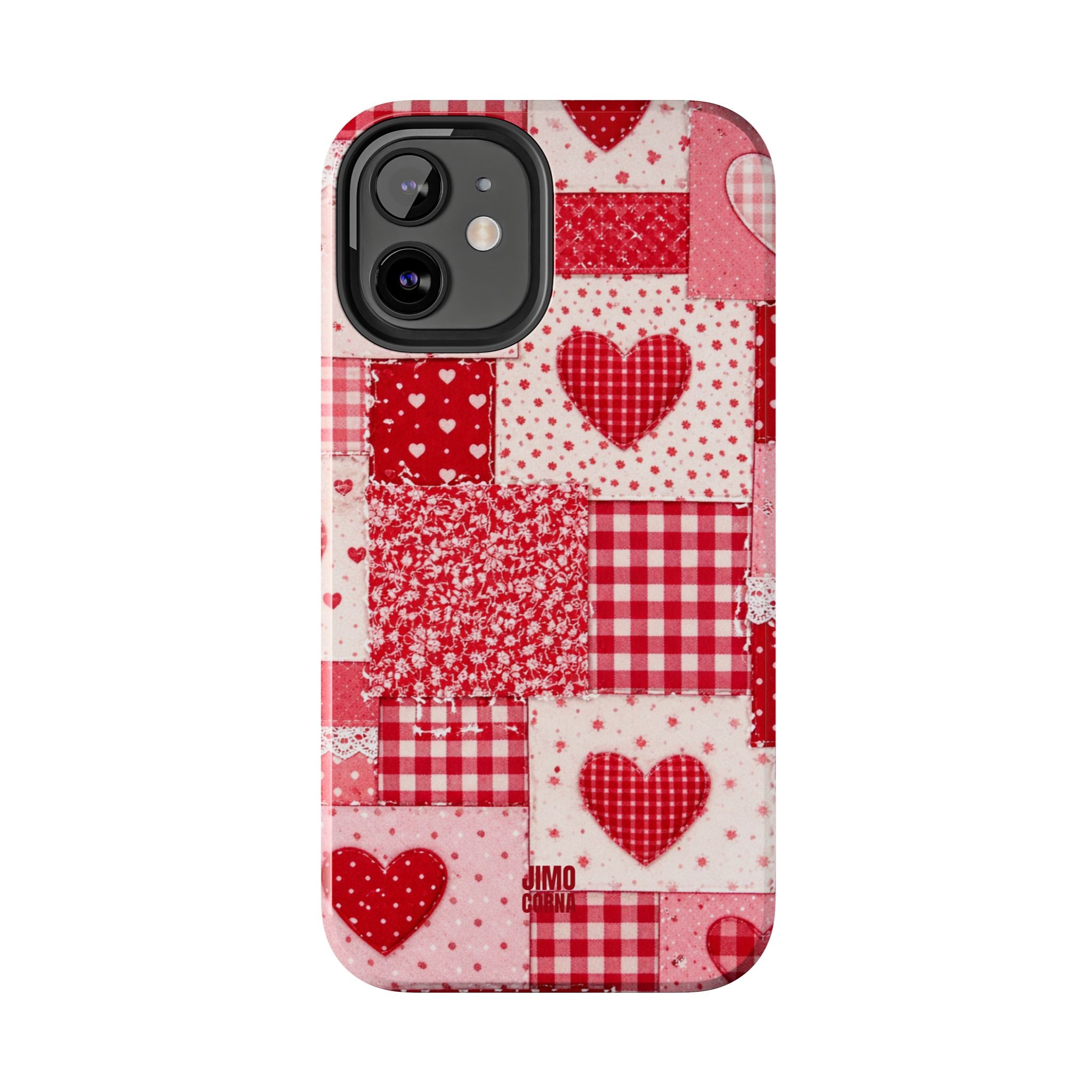 Patchwork Heart iPhone Case
