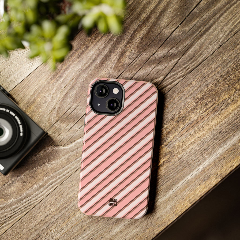 Angelina Stripes | Pink - iPhone Case
