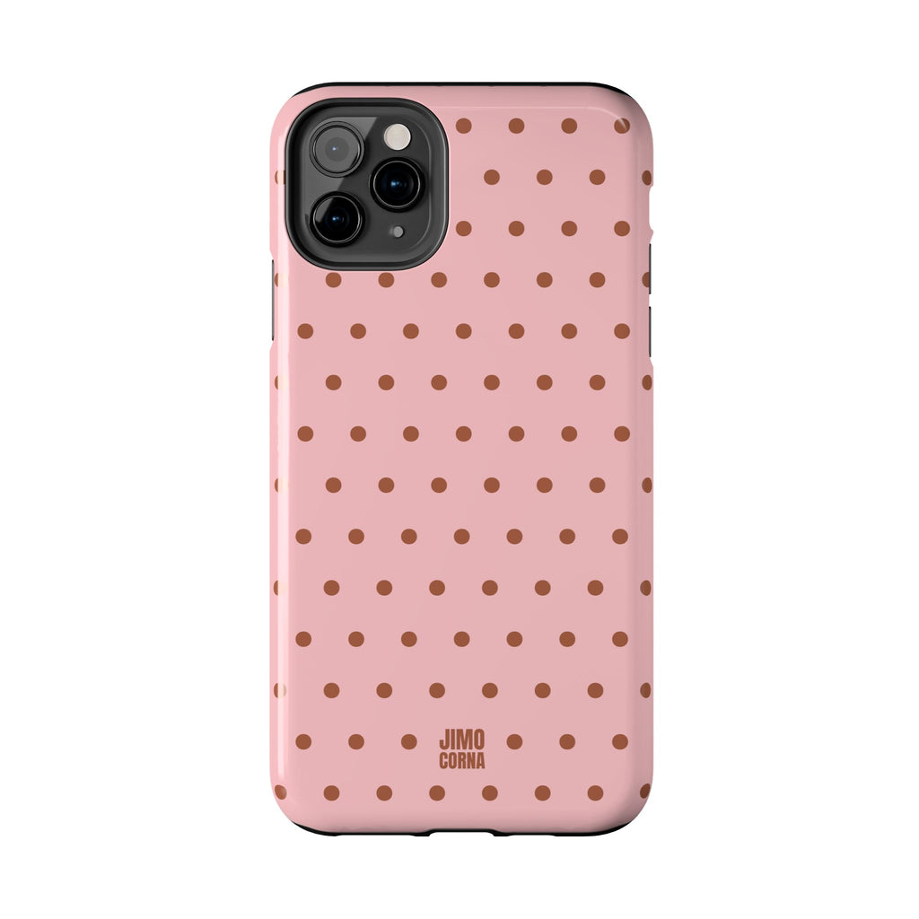 Polka Dot | Pink and Brown