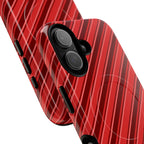 Angelina Stripes | Cherry - MagSafe iPhone Case