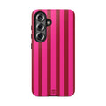 Bold Stripes Samsung Galaxy Case | Strawberry Burst