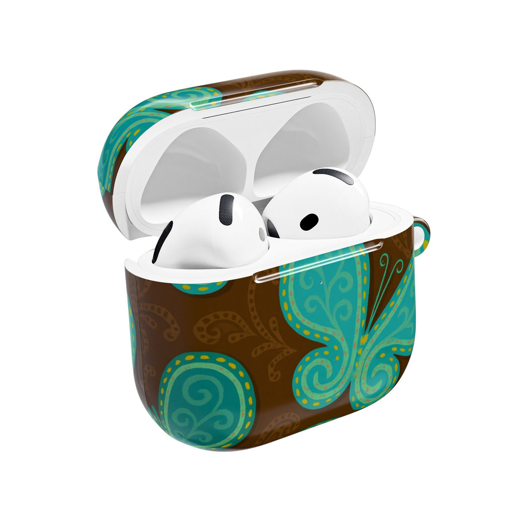 Cocoa Breeze Butterfly AirPods Case