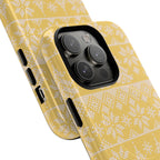 Holiday Knit | Yellow MagSafe iPhone Case