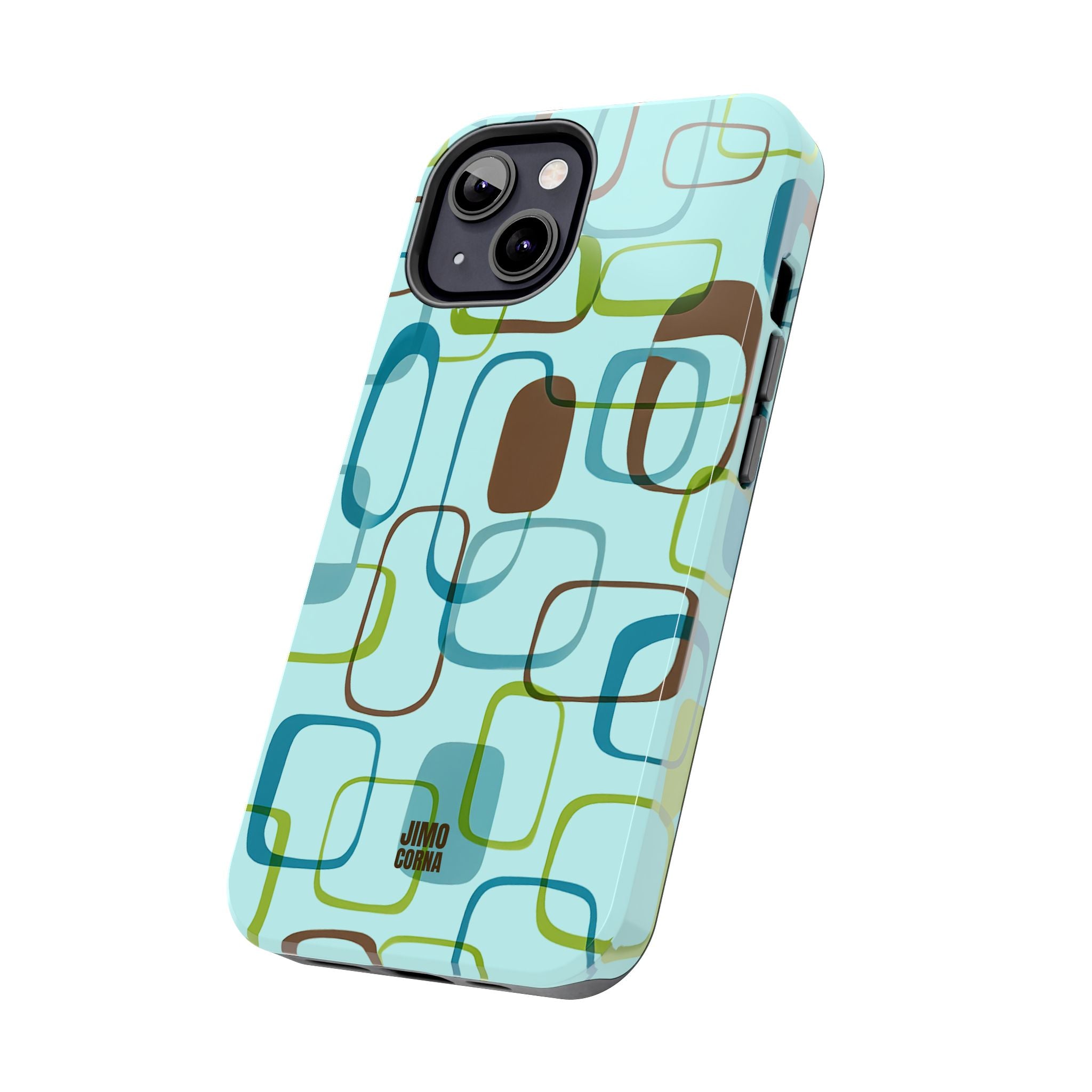 Coast Blocks iPhone Case | Mint