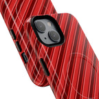 Angelina Stripes | Cherry - MagSafe iPhone Case