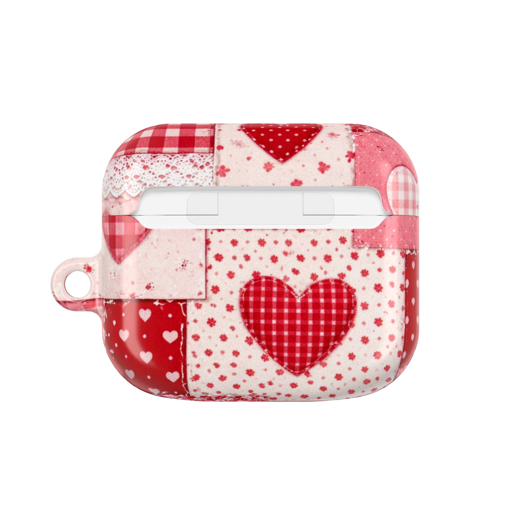 Patchwork Heart AirPods Case