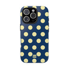 Big Polka Dot | Blue and Cream