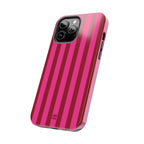 Strawberry Burst Bold Stripes