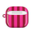 Bold Stripes AirPods Case | Strawberry Burst