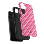 Angelina Stripes | Hot Pink - iPhone Case