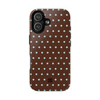 Polka Dot | Brown and Blue