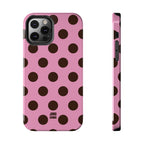 Big Polka Dot | Pink and Black