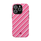 Angelina Stripes | Hot Pink - iPhone Case
