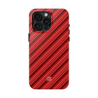Angelina Stripes | Cherry - iPhone Case