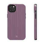 Plum Berry Soft Stripes