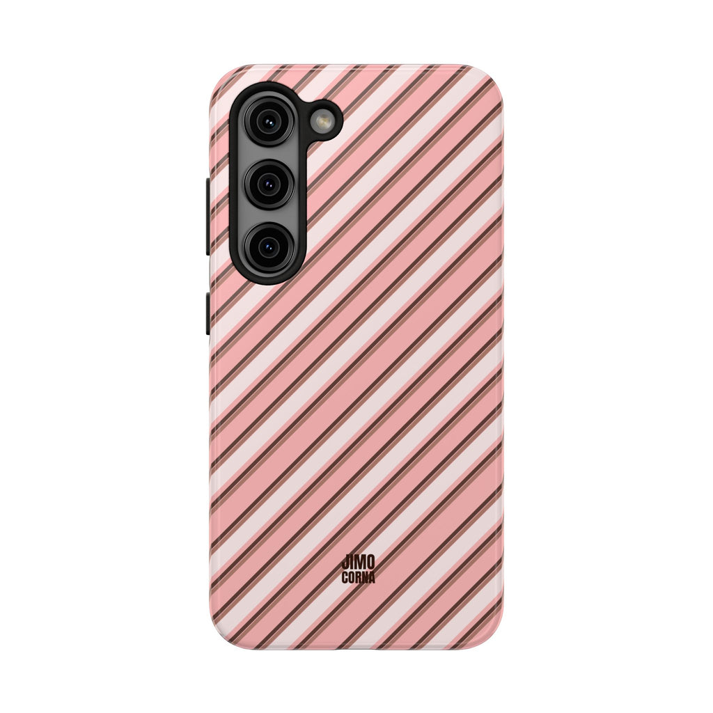 Angelina Stripes | Pink - iPhone Case