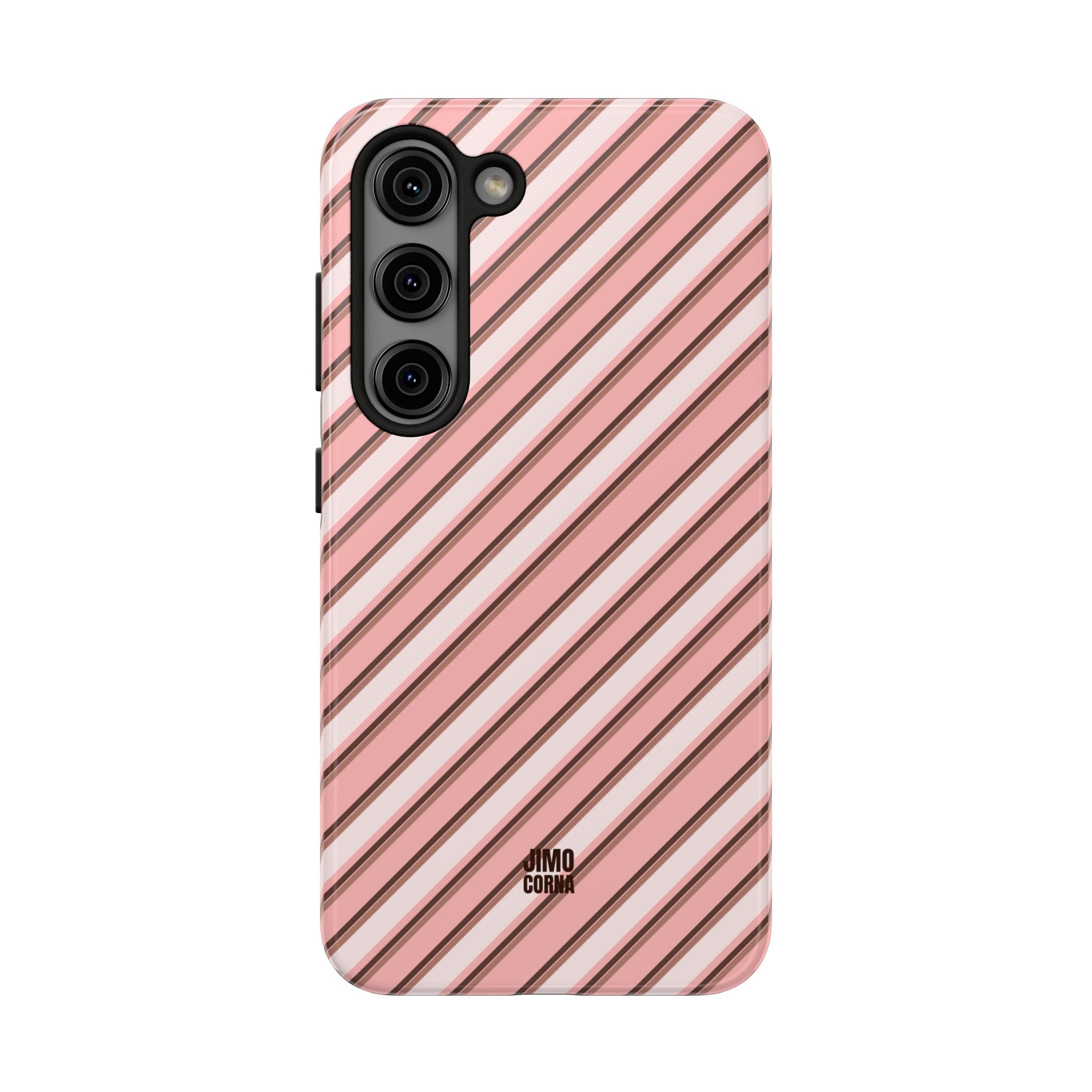 Angelina Stripes | Pink - iPhone Case