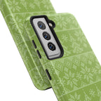 Holiday Knit | Green Samsung Galaxy Case