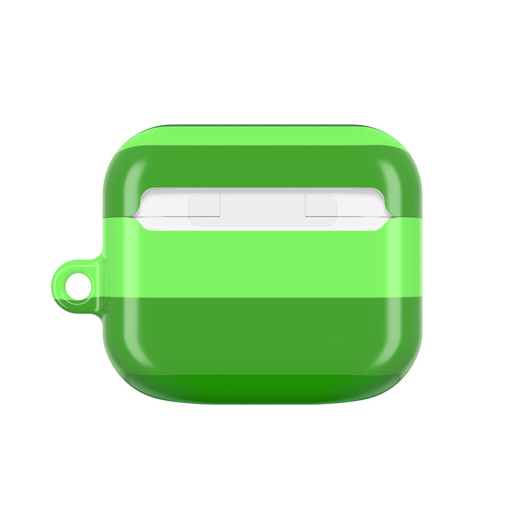 Matcha Stripe AirPods Case