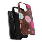 Spiral Pop MagSafe iPhone Case | Brown