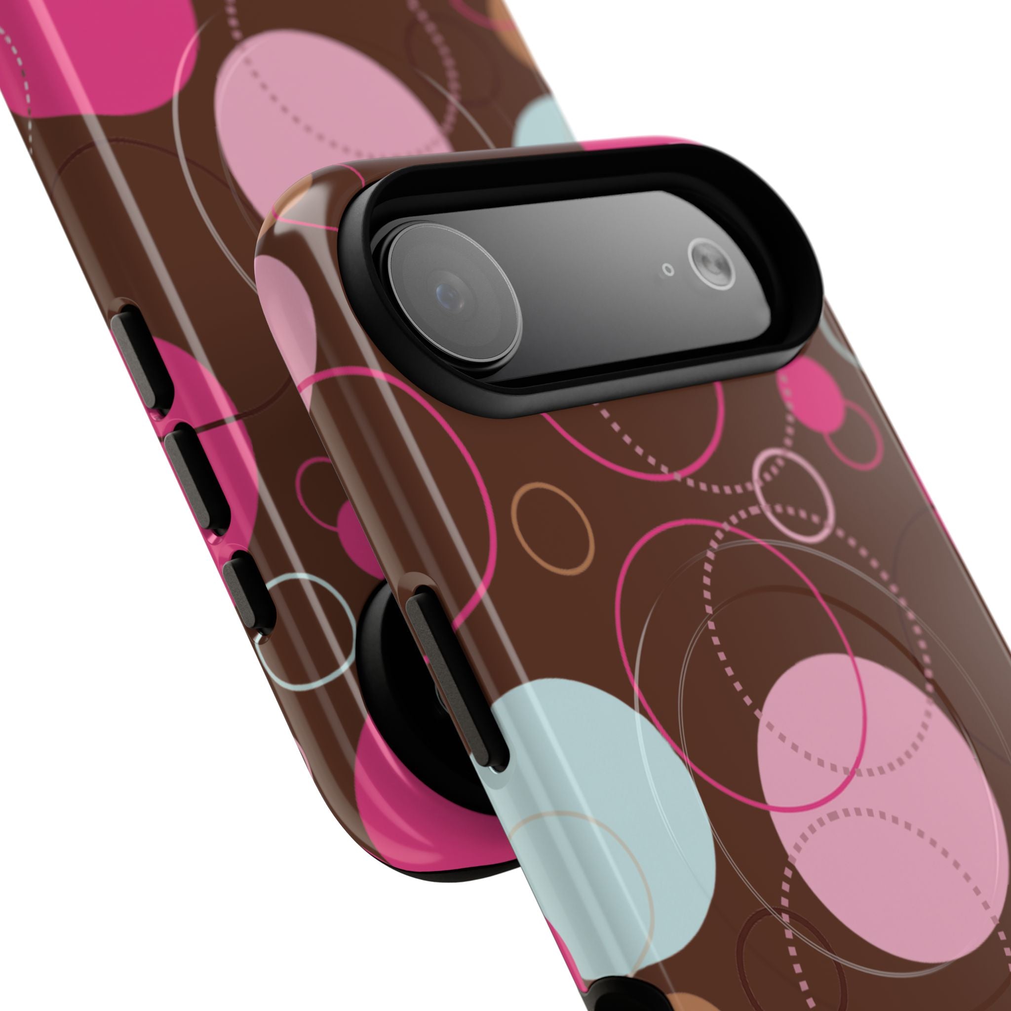 Spiral Pop MagSafe iPhone Case | Brown