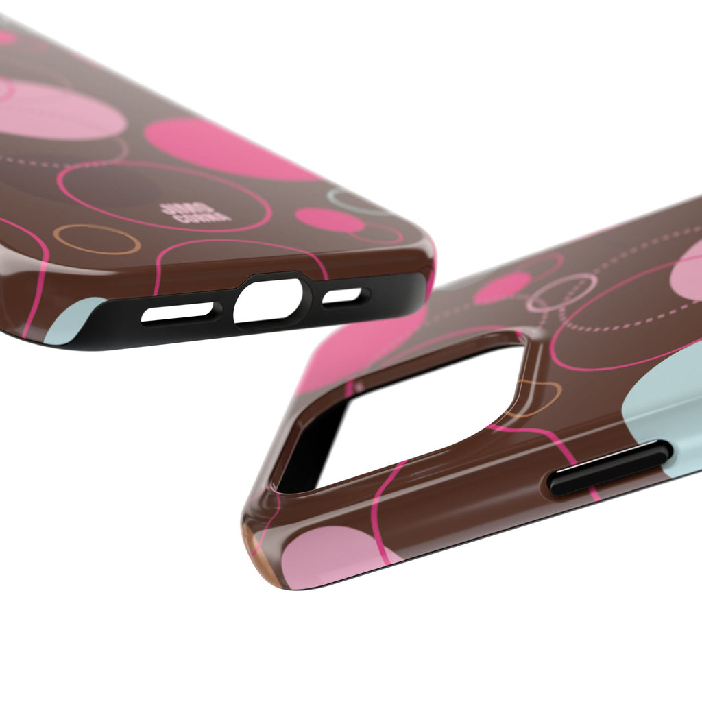 Spiral Pop iPhone Case | Brown