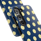 Big Polka Dot | Blue and Cream