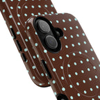 Polka Dot | Brown and Blue