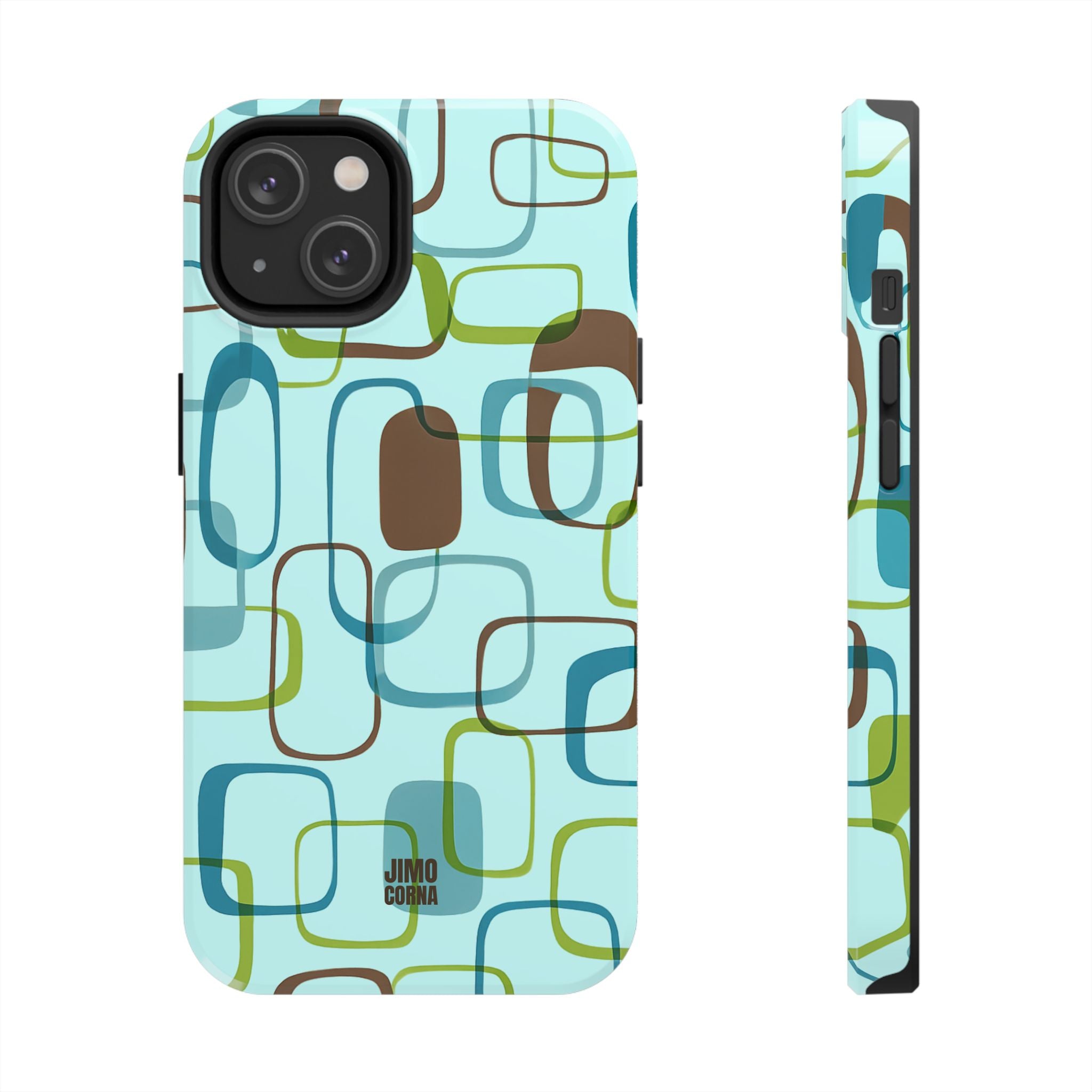 Coast Blocks iPhone Case | Mint