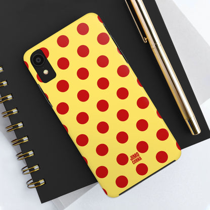 Big Polka Dot | Yellow and Red