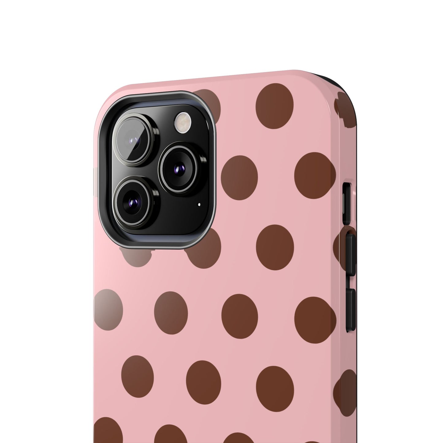Big Polka Dot | Pink and Brown