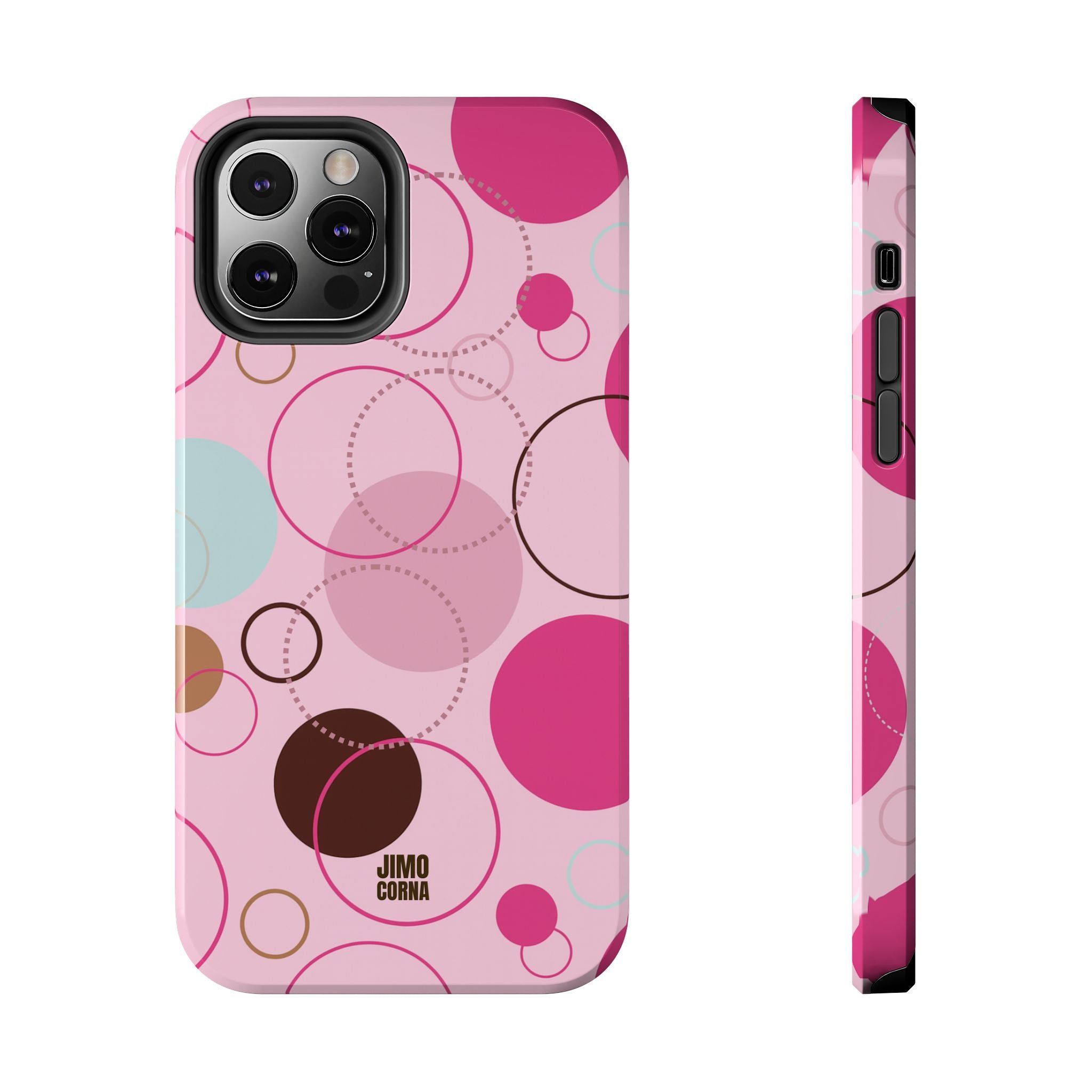 Spiral Pop iPhone Case | Pink