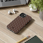 Polka Dot | Brown and Blue