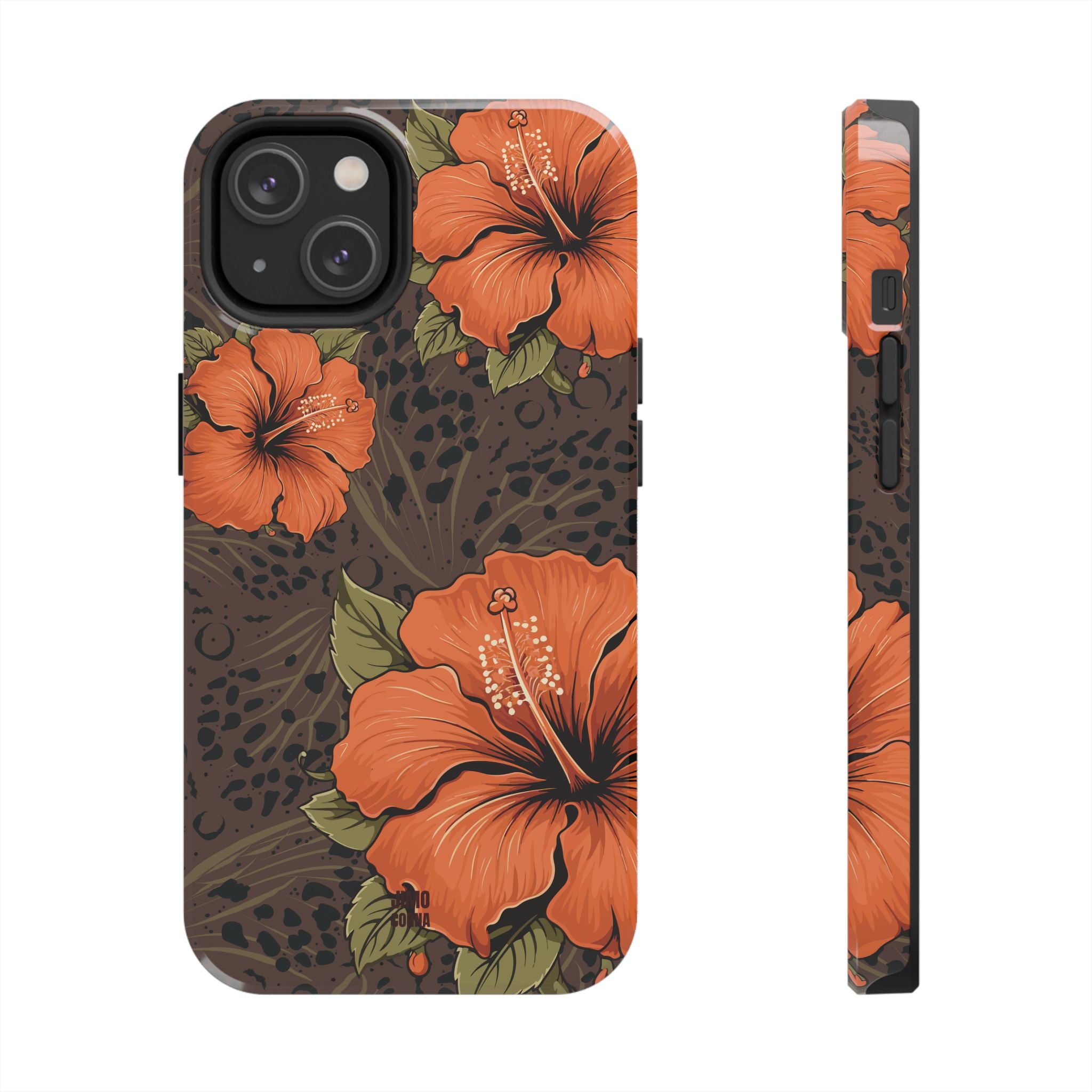 Orange Feisty Leopard