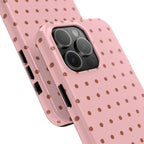 Polka Dot | Pink and Brown