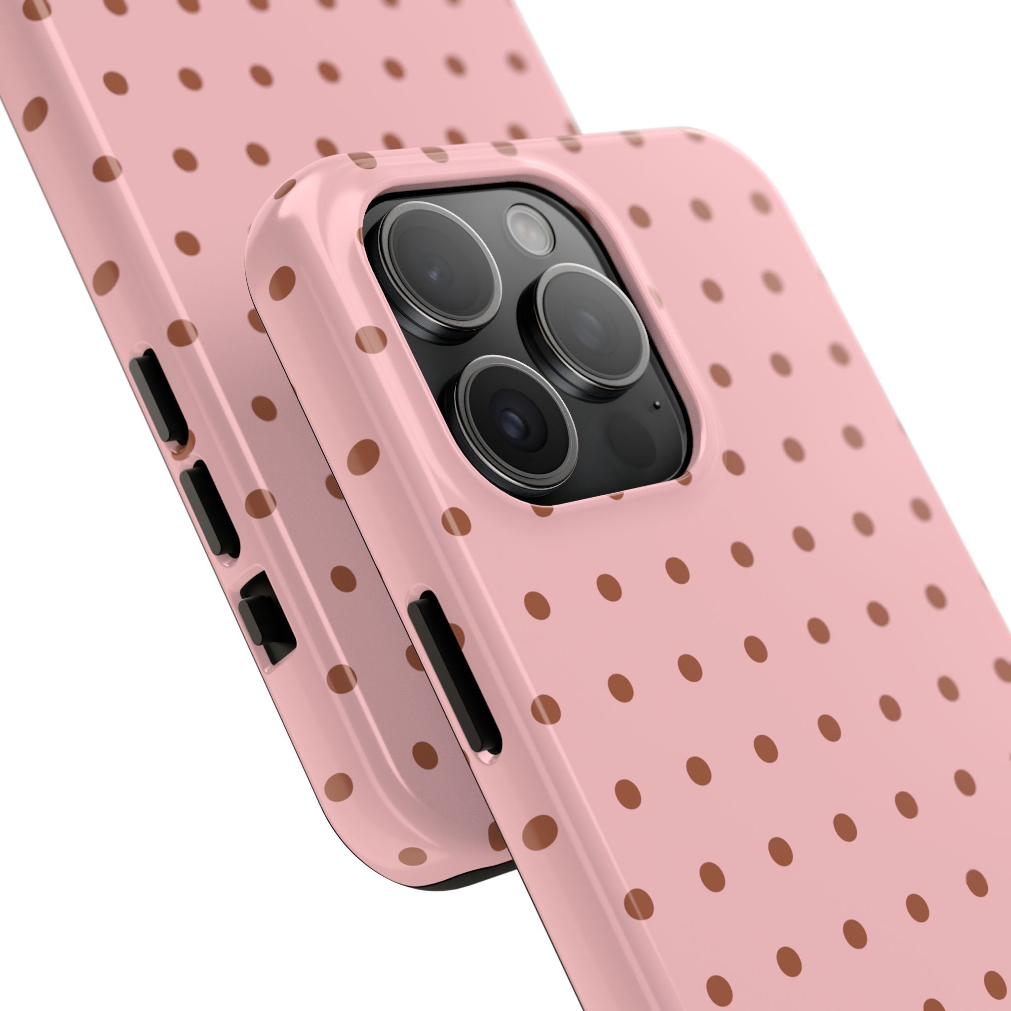 Polka Dot | Pink and Brown