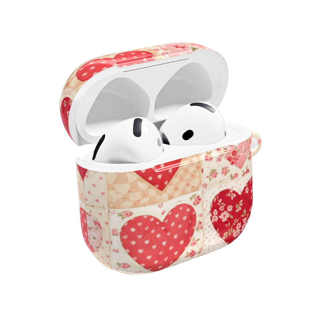 Sweetheart Patchwork AirPods Case
