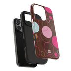 Spiral Pop iPhone Case | Brown