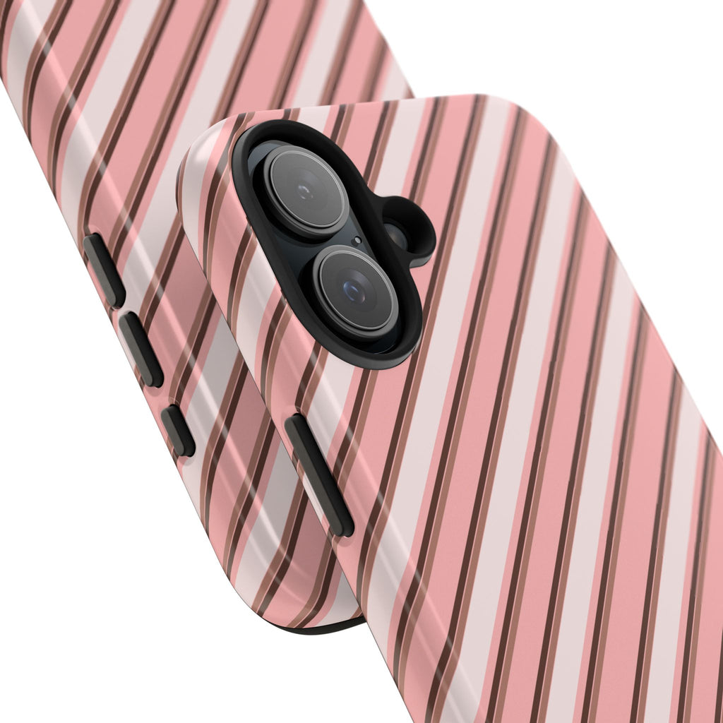 Angelina Stripes | Pink - iPhone Case