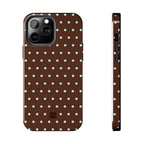 Polka Dot | Brown and Blue